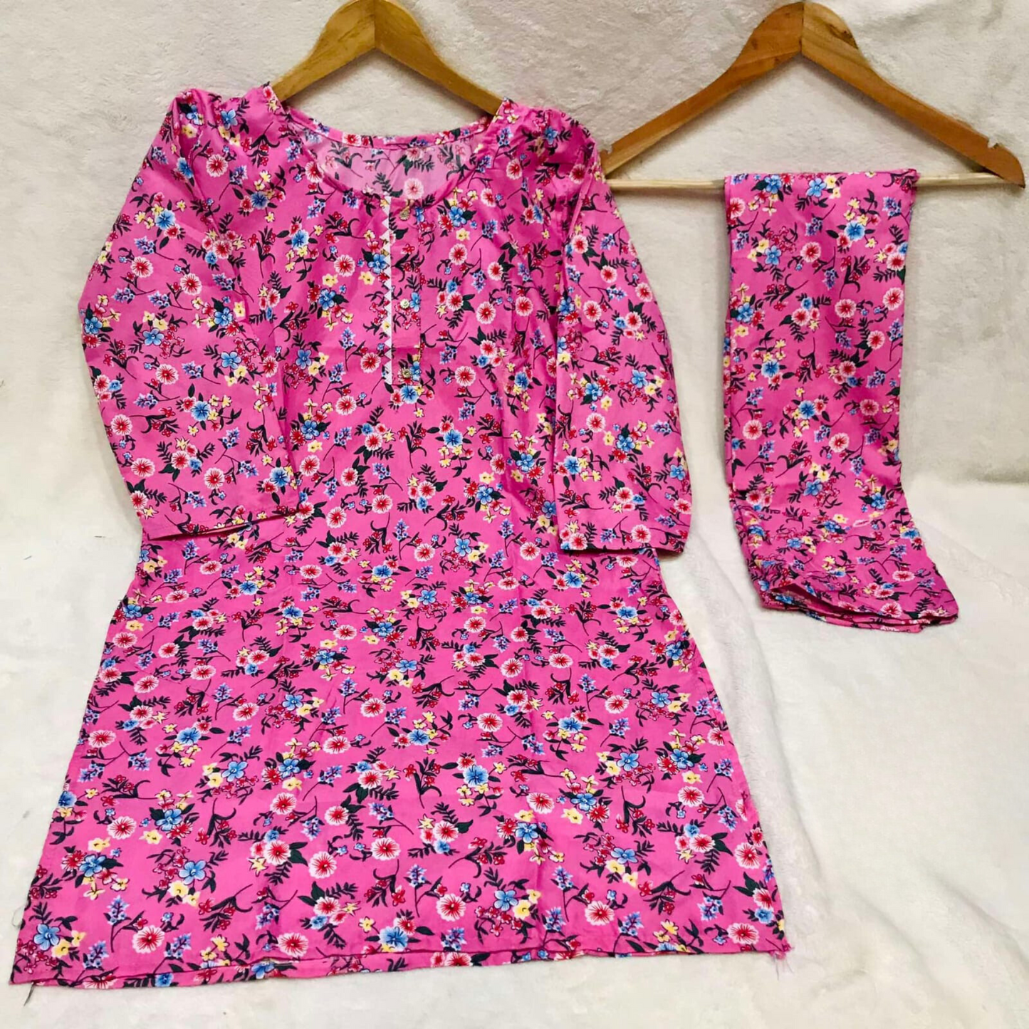 Ladies Printed Two Piece suit