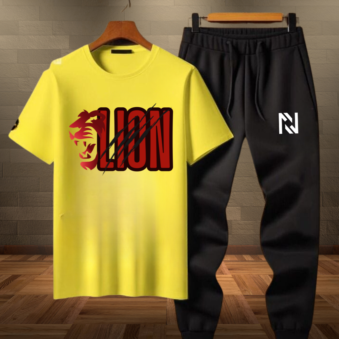 Lion Print Tracksuit for boys