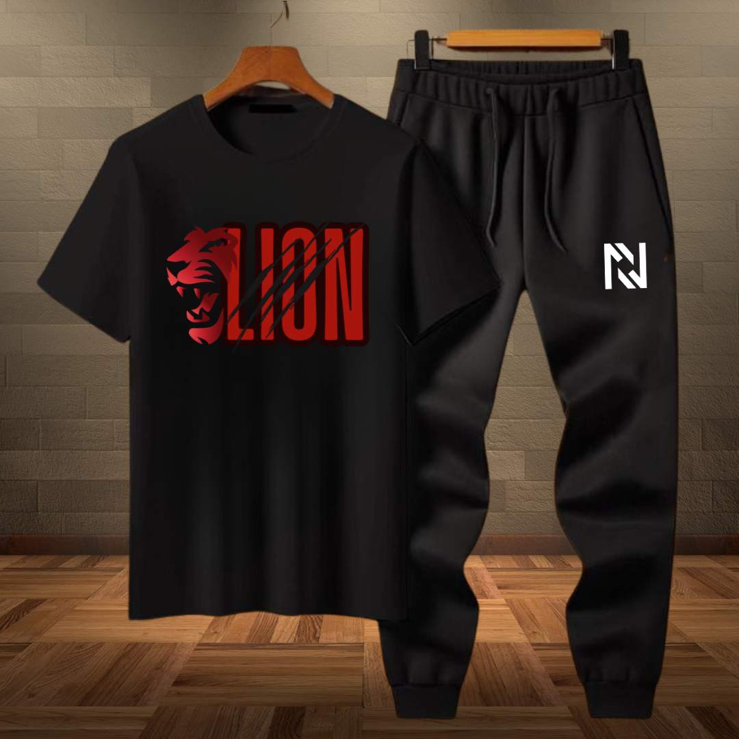 Lion Print Tracksuit for boys