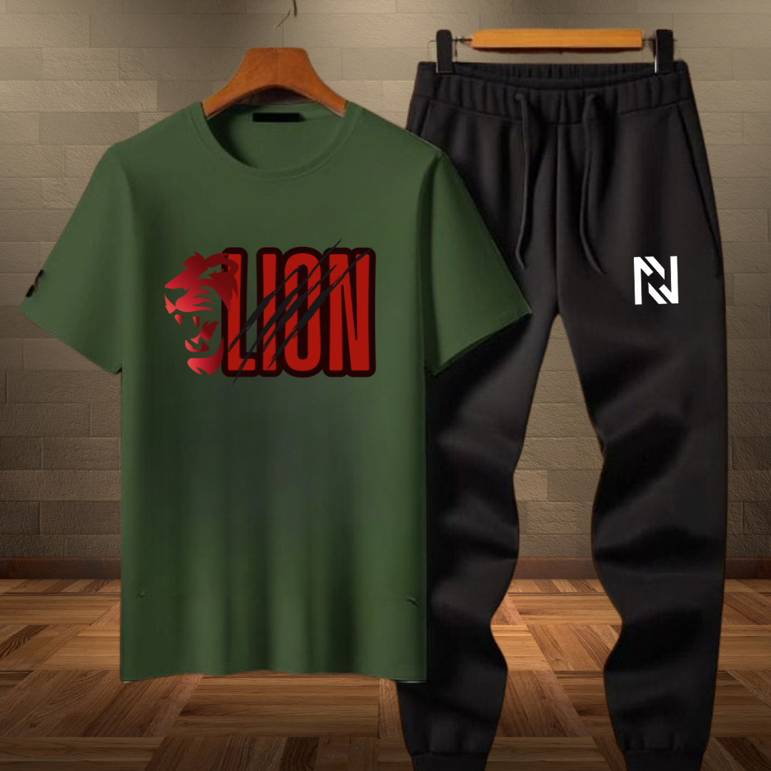 Lion Print Tracksuit for boys